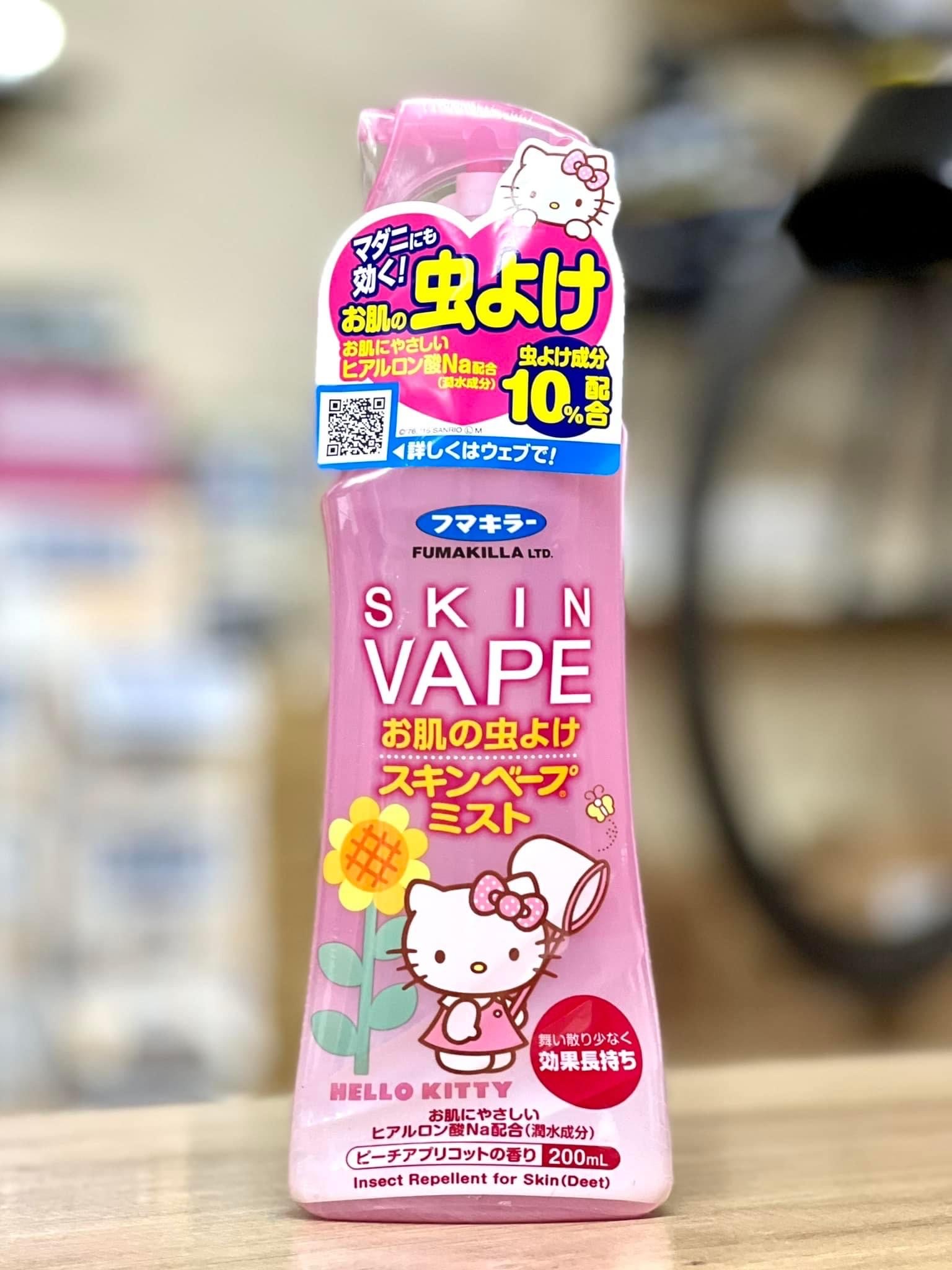 Xịt chống muỗi Skin Vape Hồng 200ml